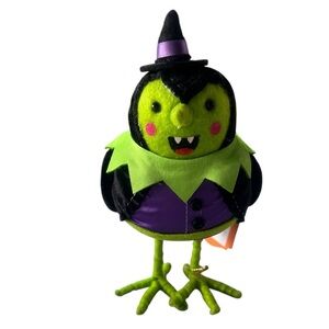 Green and Purple Witch Plush Toy
